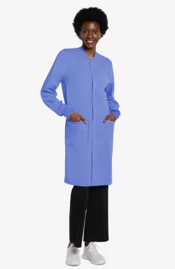 Unisex 40" Snap Front Lab Coat